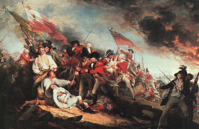 John Trumbull The Death of General Warren at the Battle of Bunker Hill on 17 June 1775 Norge oil painting art